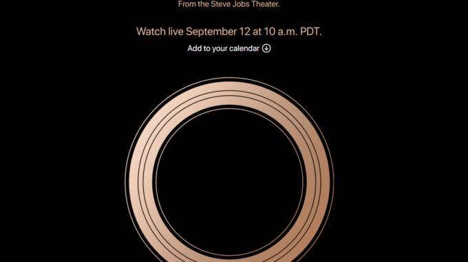 Keynote Apple Septembre 2018